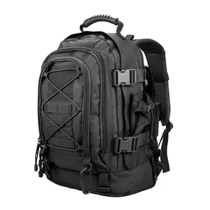 Tactical Backpack Military Army Daypack - Assault Pack for Men Molle Backpacks Bug Out Bag 3 Day Pack for Hiking Camping Travel Hunting Rucksack Trekking Black