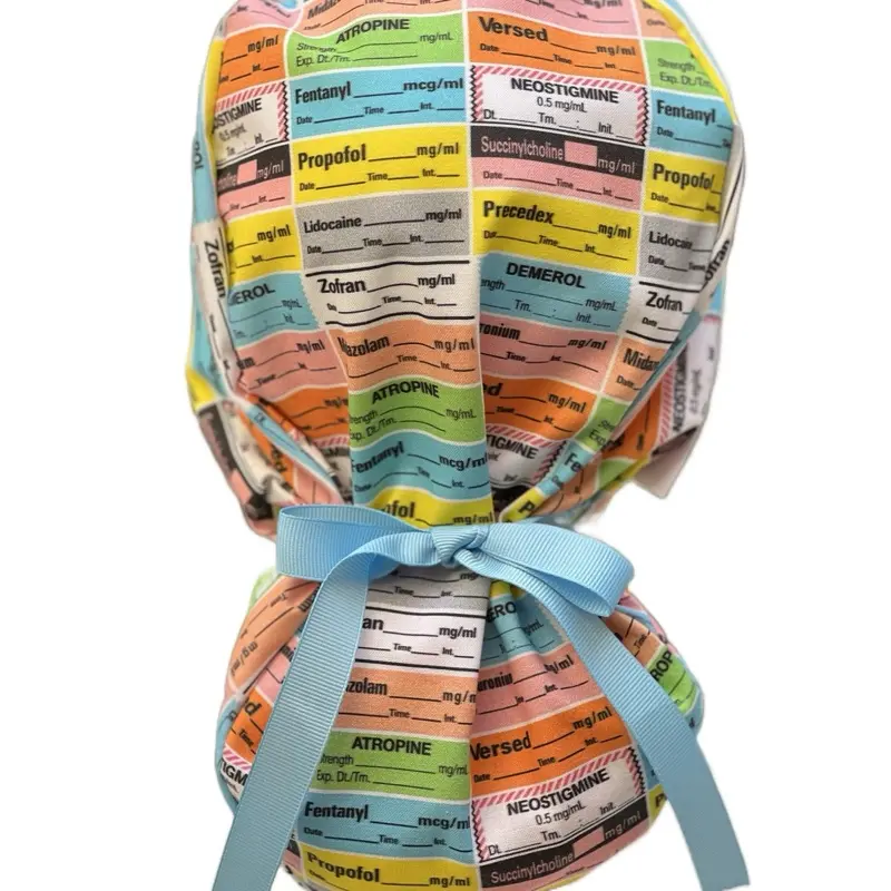 Anesthesia scrub caps Anesthesia scrub caps