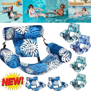 Inflatable Pool Floats Adult,  1 Pack Floating Lounge Chairs , Blow up Pool Noodles for Adult Heavy Duty, Floating Chair for Party Summer Water Beach Lake Fun ，Portable Summer Float for Beach
