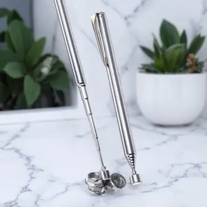 Portable Retractable Magnetic Pickup Pen Tool - Strong Magnet for Nuts, Bolts, Screws - Essential DIY Repair & Travel Organizer, Compact Gift Idea