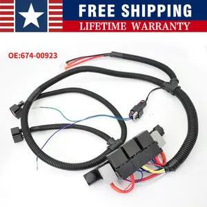 Retrofit Stand Alone Electric Fan Harness Fits Fit SIERRA 1500 PICKUP 99-06 2500