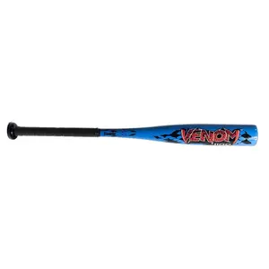 Franklin Venom Teeball Bat - 25 in, 15 Oz, Drop10 Weight, Blue - Training Baseball Equipment
