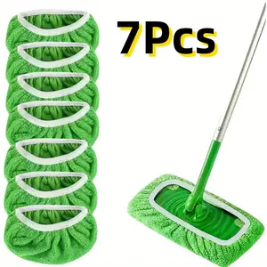 pcs set of high quality reusable mop changing pads: washable, durable, wet and dry high absorbency Flat Mop Pads Replacement Mop Pads