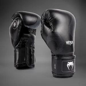 Venum Nexus Boxing Gloves - Black/Silver