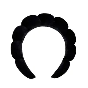Black Velvet Spa Headband