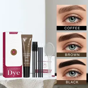 Waterproof Long-Lasting Eyebrow Pomade, Camellia Flower Design, Professional Beauty Salon Formula, Enhances Brows & Lashes