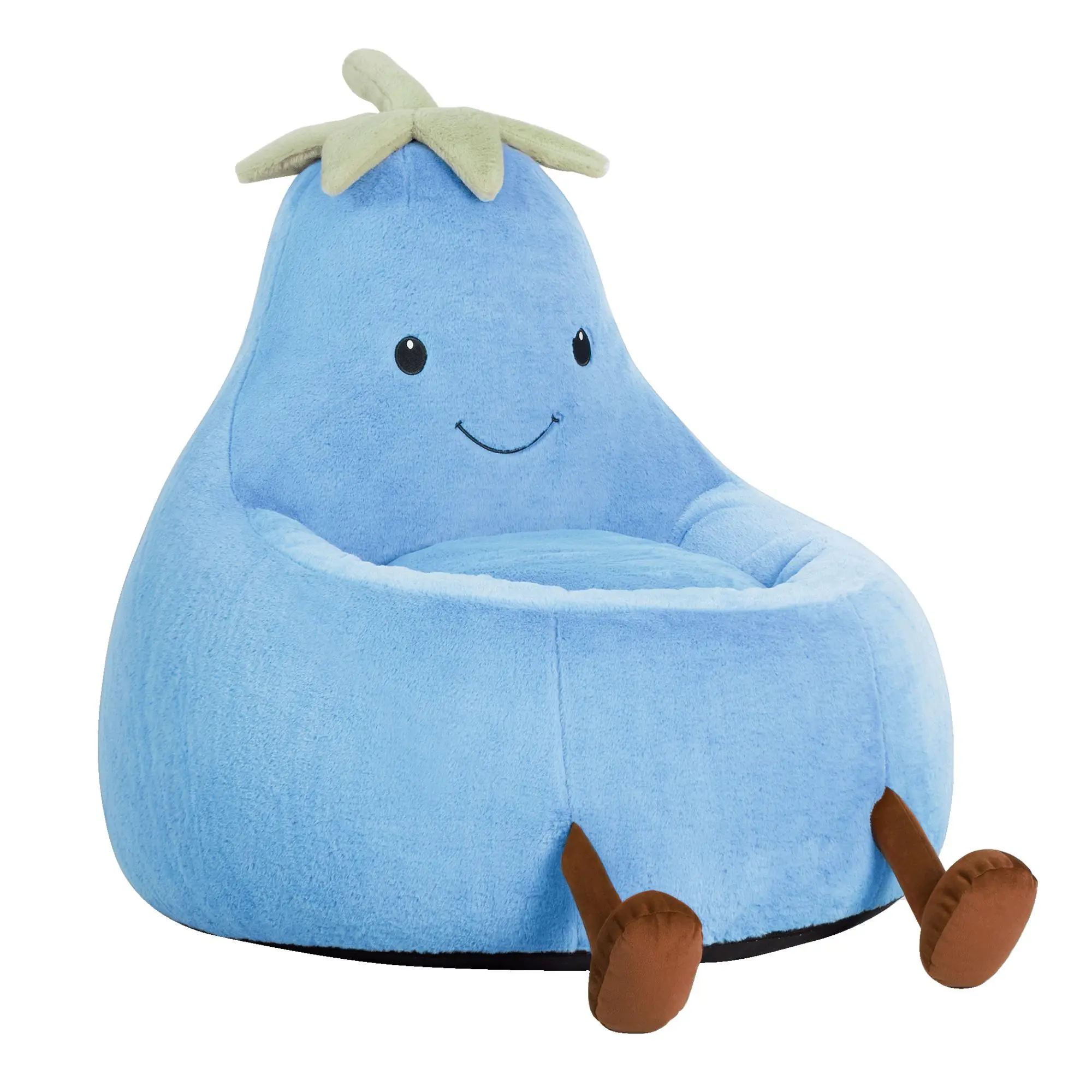 31" 24'' Bean Bag Chair for Kids, Memory Foam Filled Bean Bag for Teens & Kids, Ultra Soft Fabric Bean Bag Chairs for Playroom, Living Room, Bedroom