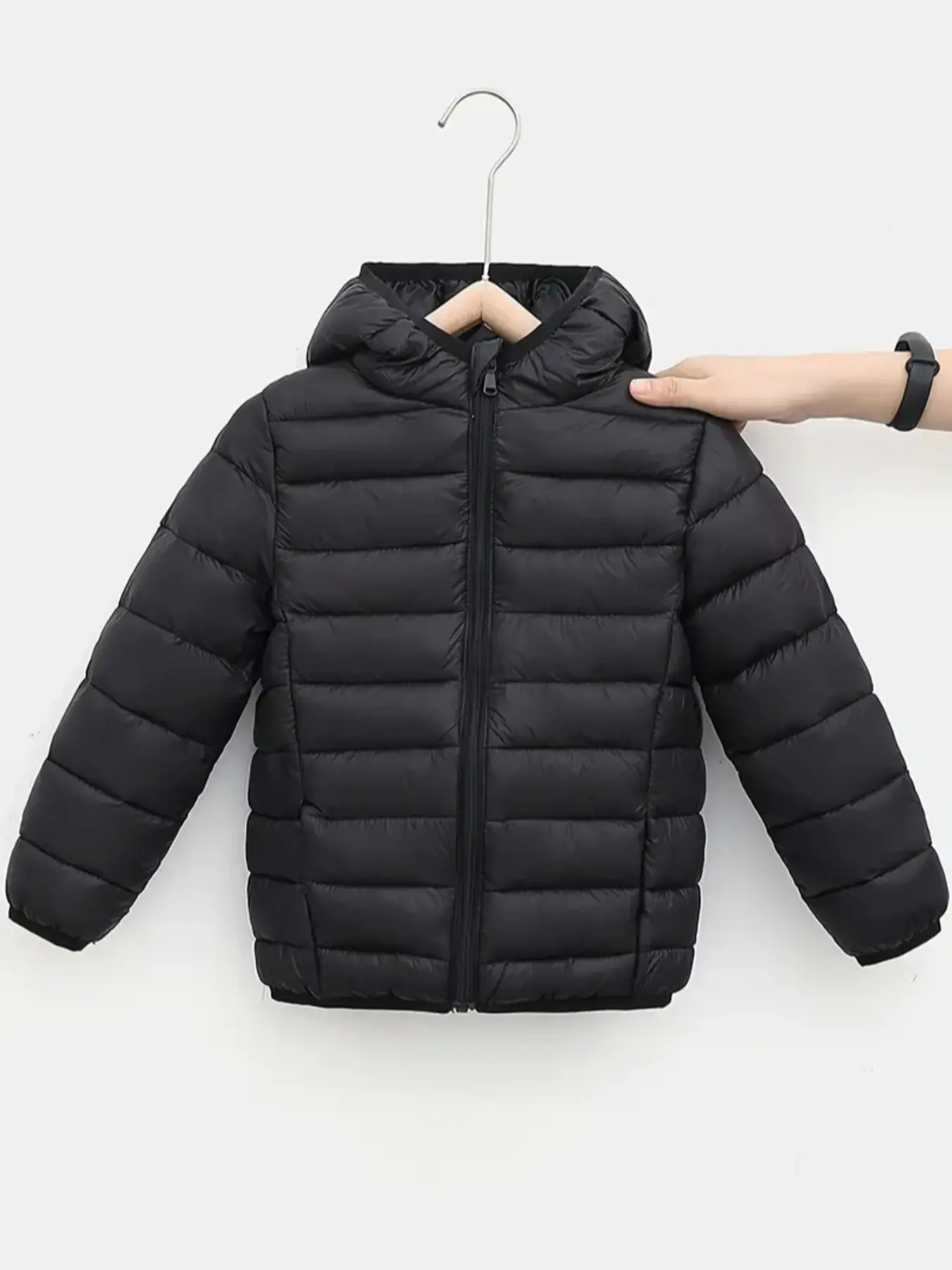 Lightweight Cotton Jacket for Kids, Autumn and Winter Wear, Warm and Portable Outdoor Clothing, Casual Zipper Coat, Zip Up Coats, Zip up jackets, Zip Front Jacket, Casual Comfy Jacket, Zippy Jacket