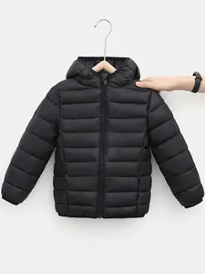 Lightweight Cotton Jacket for Kids, Autumn and Winter Wear, Warm and Portable Outdoor Clothing, Casual Zipper Coat, Zip Up Coats, Zip up jackets