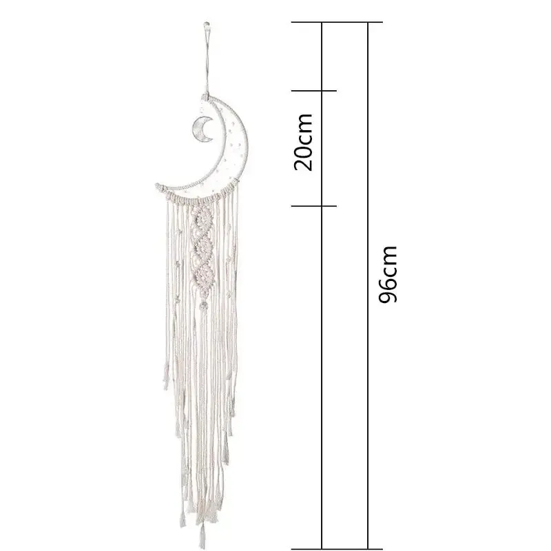96Cm Bohemian Chic Macrame Wall Hanging Tapestry