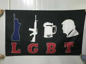 3x5 LGBT President Trump historic flag