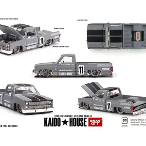 Kaido House x Mini GT 1:64 Chevrolet Silverado Kaido V2 – Grey