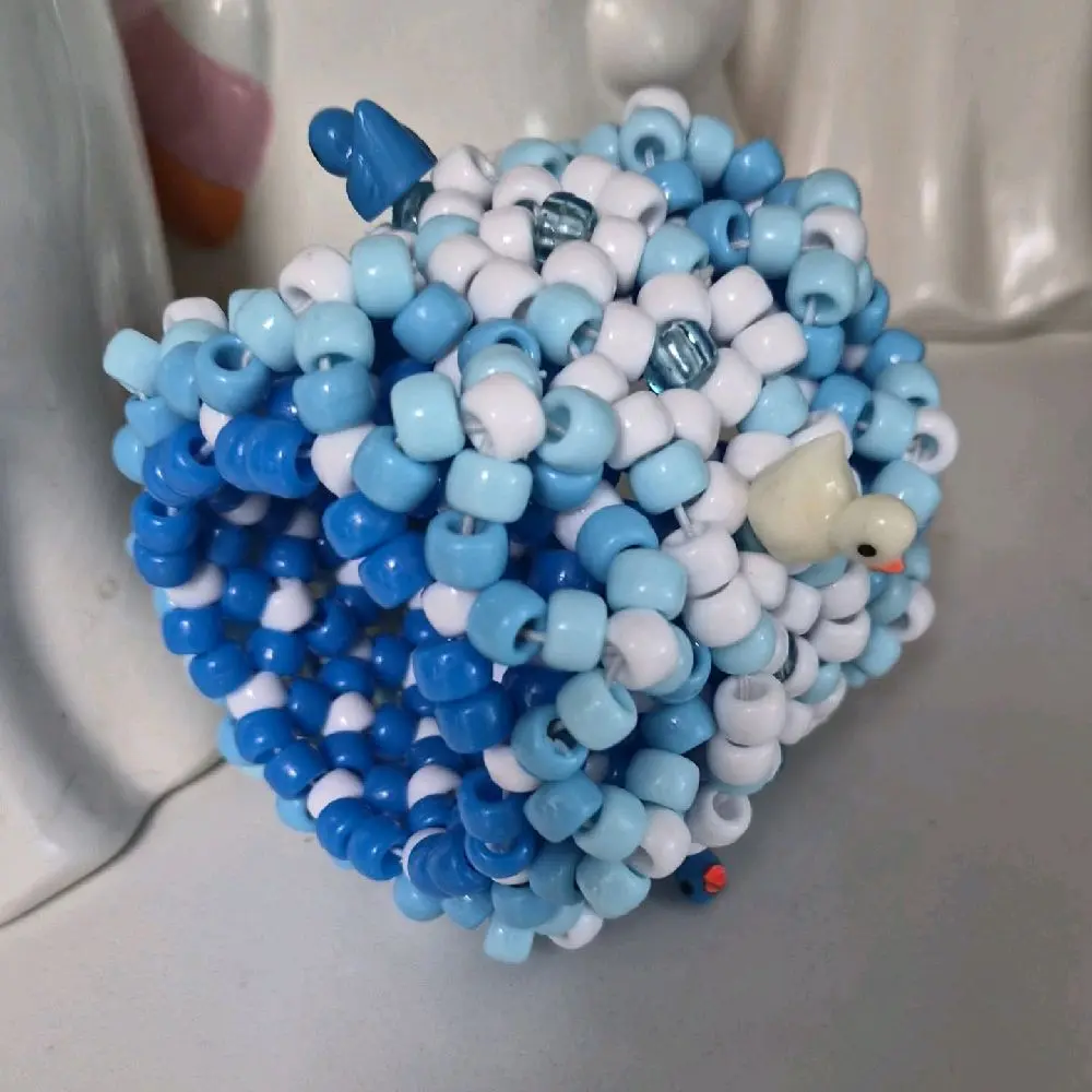 Ducky in Bubble Bath 3D Kandi Rotator Cuff