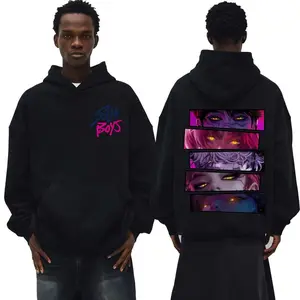 Korean Wave Devil Hunter Saja Boy Band 2025 Trend Autumn Winter Adult Long-sleeve Hoodie Daily Street Casual Sports Top Sweatshirt, Hoodie, Comfort Colors