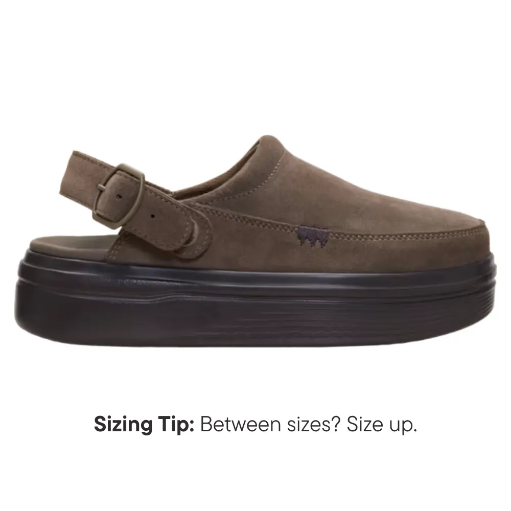 HEYDUDE Austin Lift Clog - Comfortable Slip on Shoes for Women