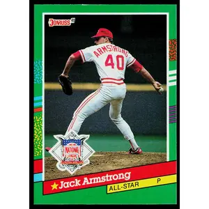 Jack Armstrong 1991 Donruss #439b Cincinnati Reds