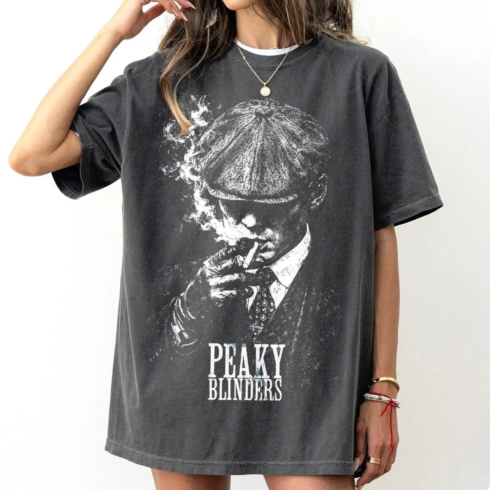 Peaky Blinders Tommy Shelby Gildan 5000 Shirt, Vintage TV Series Fan Gift