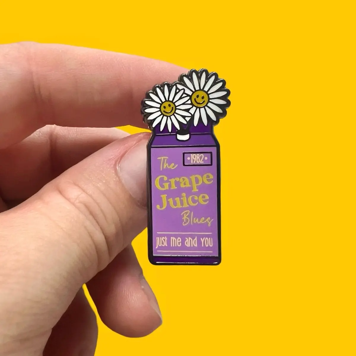 The Grapejuice Blues Enamel Pin (One Direction)