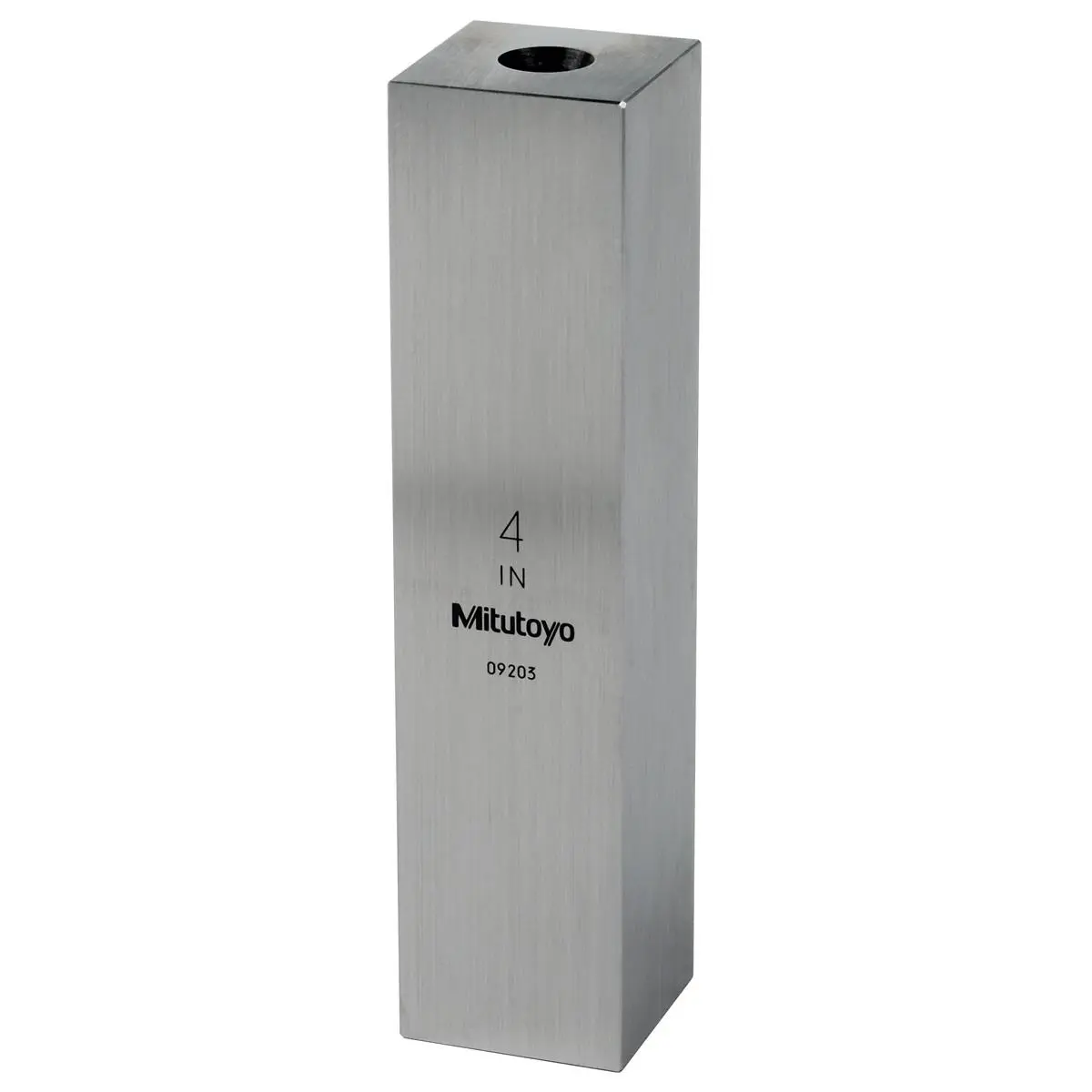 Mitutoyo 4-in Square Steel Precision Gage Block, ASME Grade 0, High-Quality for Office & Educational Measurement Needs