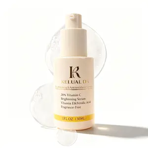Brightening Serum - 20% Vitamin C and E & Ferulic Acid Serum,Cruelty-Free,Zero Parabens, Fragrances or Dyes-1 FL OZ/30ML