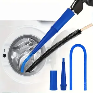 Dryer Vent Cleaning Kit, Flexible Dryer Lint Brush & Vacuum Hose Attachment, Flexible Dryer Lint Remover & Flexible Dryer Lint Brush, Home Cleaning Tool, House Cleaning Gadgets