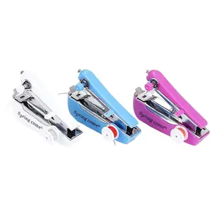 Miniature Hand Operated Sewing Machine for Hemming Pants and Garment Repair