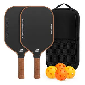Carbon fiber pickleball racket set, professional high-end pickleball racket