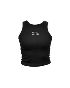 SOTA Embroidered High Neck Tank
