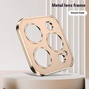 Camera Lens Protector, Aluminum Alloy Camera Lens Protective Film, Phone Accessories Compatible with iPhone 12/13/14/15/16 Pro Max/Plus Series, Cover
