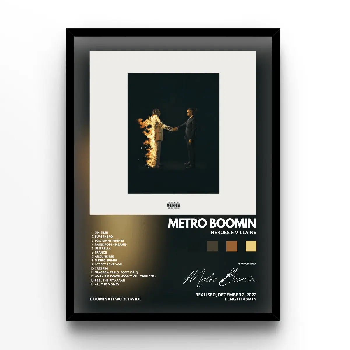 Metro Boomin - Heroes poster
