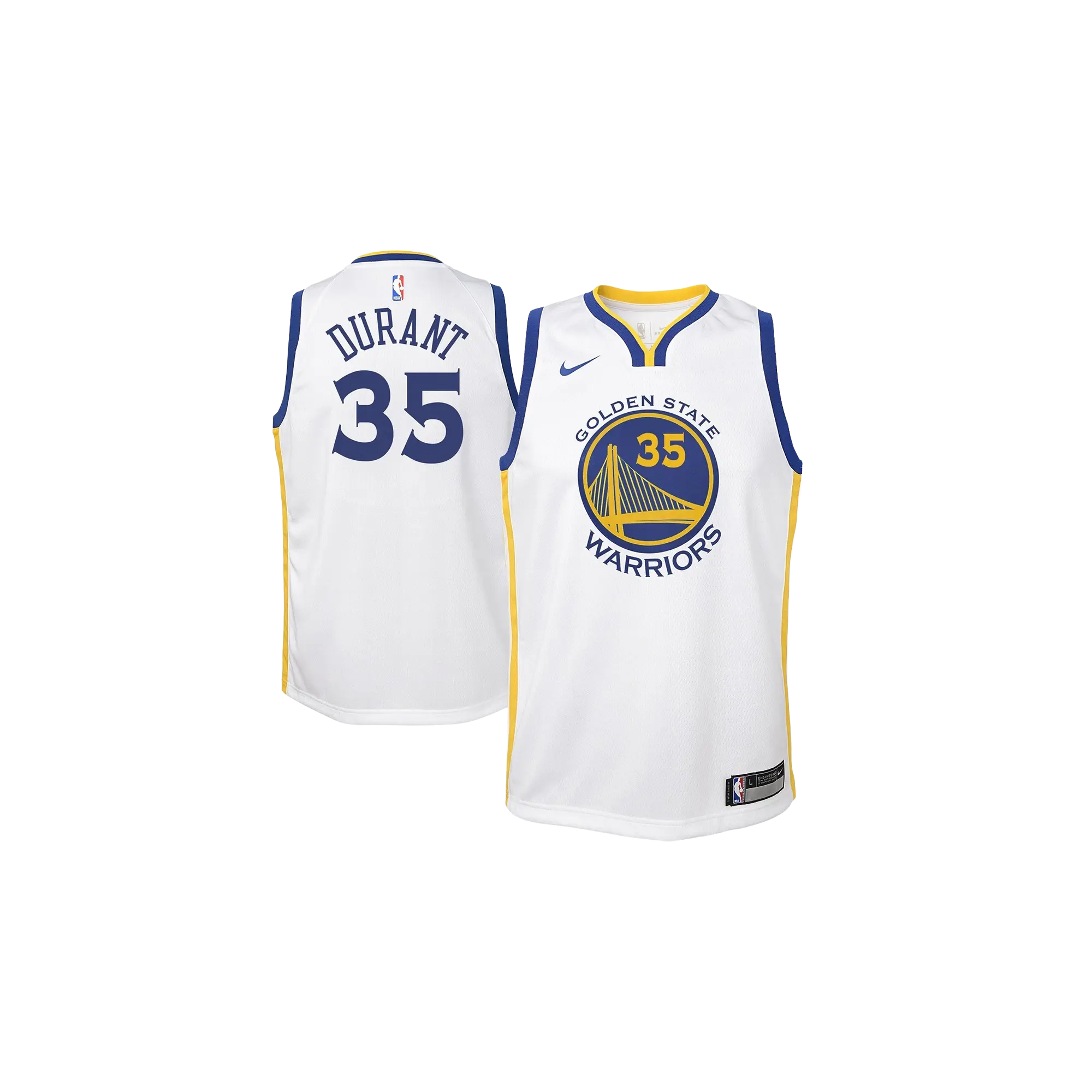NBA Golden State Warriors Home Swingman Jersey GS "Kevin Durant - White" 9Z2B7BZ1P DURANT