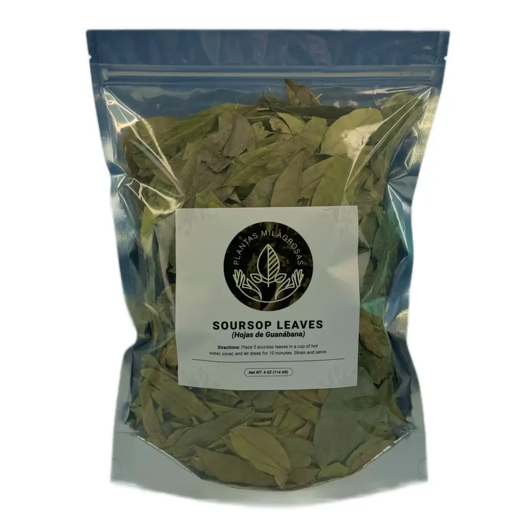 Soursop Dried Leaves (Hojas de Guanabana) for brewing tea