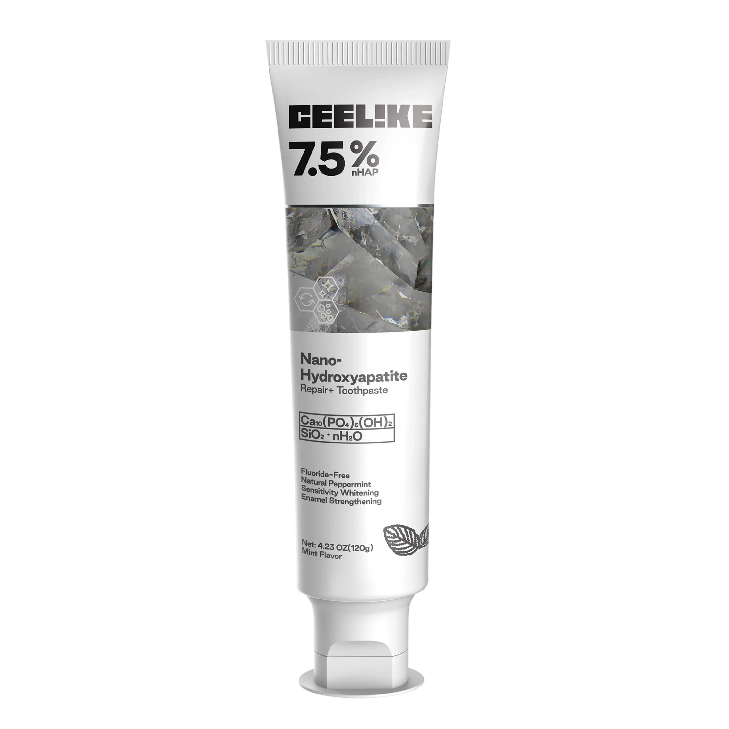 Ceelike Nano Hydroxyapatite Toothpaste | Protects Teeth | Fluoride-Free & Fresh Mint | Maintains Natural Tooth Color