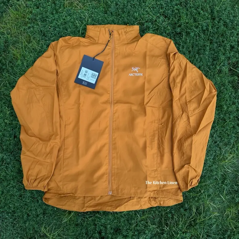 Unisex Hooded Windbreaker Jacket Lightweight Water Resistant Casual Coat