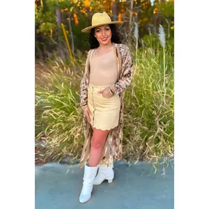 Posh Western Metallic Duster