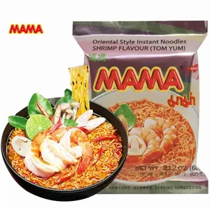 MAMA x2 Pack, Instant Ramen Noodle, Tom Yum Shrimp Flavor Food