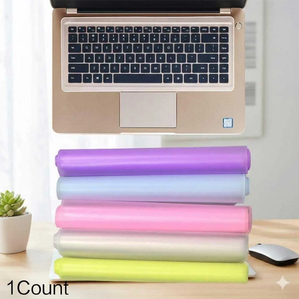 Colorful Reusable Silicone Keyboard Cover Skin for MacBook Pro Air and Various Laptops, Waterproof Dustproof Easy to Clean Removable Anti-Slip, Protects Keys Enhances Typing Comfort Portable Design.
