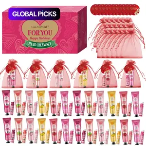 Valentine's Day Gift Box Set, Hand Cream, Lipstick, Bag, Wedding Card, Women's Gifts, Mother's Day, Thank You Colleagues Friends #GLOBAL PICKS