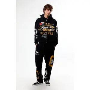 Civil Men's No. 8 Faith Zip Up Hoodie