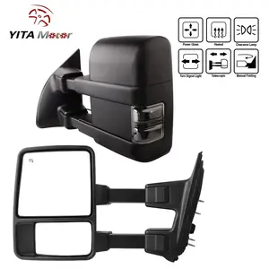 YITAMOTOR Pair Power Heated Tow Mirrors for 2008-2016 Ford F250-F550 Super Duty w/ Signal