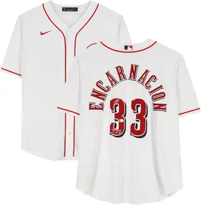 Christian Encarnacion-Strand Cincinnati Reds Autographed White Nike Replica Jersey with "MLB Debut 7-17-23" Inscription - Fanatics Authentic Certified
