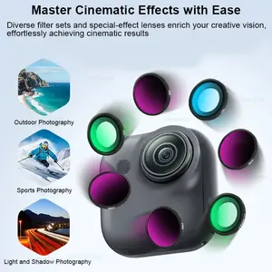 Insta360 Go Ultra Camera UV CPL ND8 ND32 ND64 Filters Kit Protective and Functional Accessories for Action Camera Lens Protection