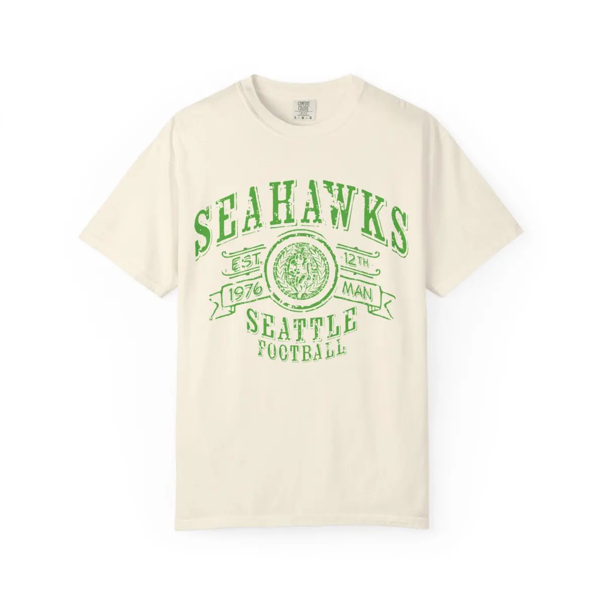 Seahawks Seattle Football Vintage Graphic T-Shirt