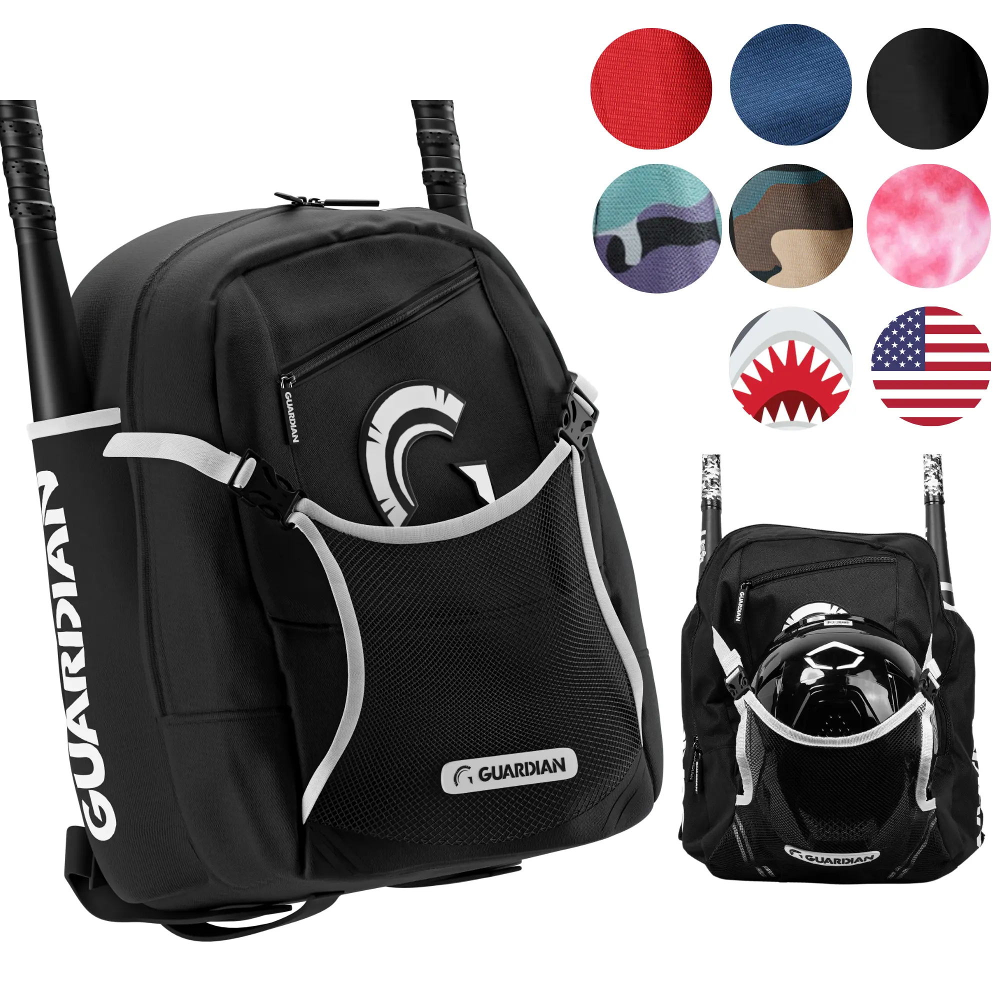 Guardian Baseball Rookie Youth Baseball Bat Bag - Boys or Girls Guardian Baseball Rookie Youth Baseball Bat Bag - Boys or Girls