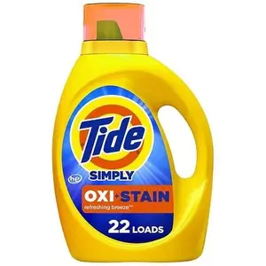 Tide Oxi Boost + Ultra Stain Release, Whitens Refreshing Breeze, 31.0 fl oz
