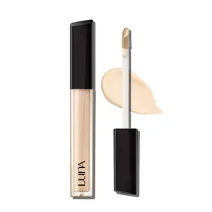 LUNA Lightweight Long-Lasting Tip Concealer Cover-Fit Full Coverage for Under Eye Dark Circles Fine Lines Redness & Discoloration Korean Makeup 0.26 Fl Oz