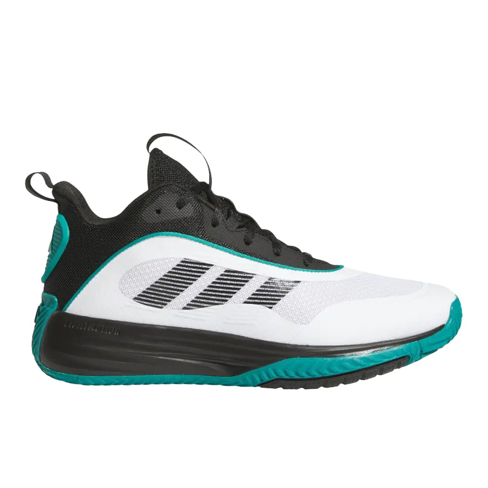 adidas Mens Ownthegame 3.0 Basketball Sneakers Shoes - White adidas Mens Ownthegame 3.0 Basketball Sneakers Shoes - White