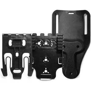 Quick Locking System Kit, QLS Platform Attachment with Locking Including Fork and Duty Receiver Plate for Duty Holsters and Accessories