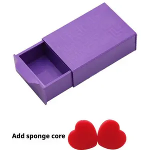 Funny Christmas Gift Magic Props Variety Magic Box Purple Pull Box Magic Box Wonderful Box Magical Magic Box