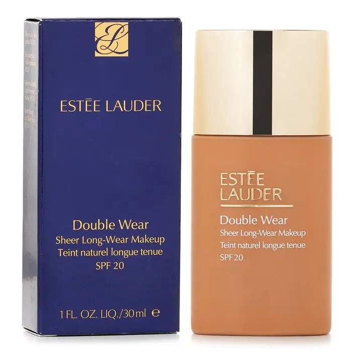 Estee Lauder Double Wear Sheer Long Wear Makeup SPF 20 - # 4N2 Spiced Sand Soft Matte Foundation Coverage